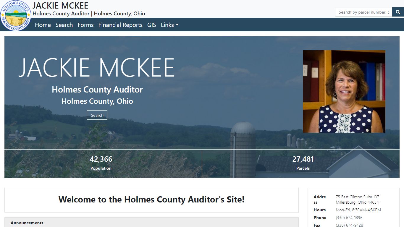 Holmes County Real Estate Search